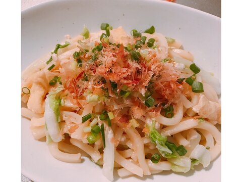 ナンプラー香る♡エスニック焼きうどん